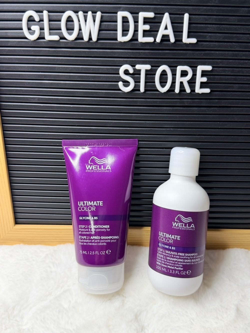 Wella - Ultimate Color shampoo & conditioner travel size